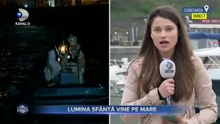 Lumina sf&acirc;ntă vine pe mare