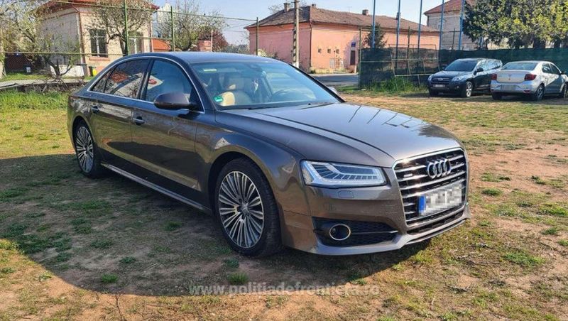Autoturism de 40.000 de euro căutat de autoritățile germane, oprit la granița României