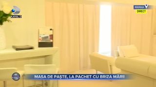 Masa de Paște, la pachet cu briza mării