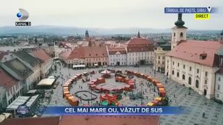Cel mai mare ou, văzut de sus