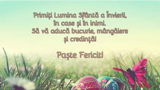 Mesaje pentru Vinerea Mare şi Sâmbăta Mare