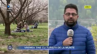 Vremea tine cu turistii de la munte