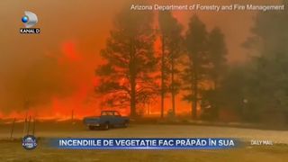 Incendiile de vegetatie fac prapad in SUA
