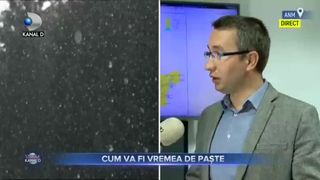 Cum va fi vremea de Paste