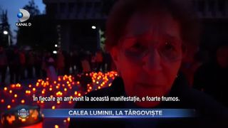 Calea luminii, la Targoviste