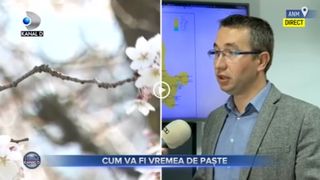 VIDEO | Cum va fi vremea de Paște. "O masă de aer cald vine din nordul Africii"