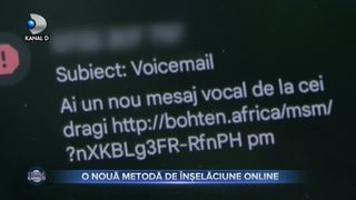 O nouă metodă de &icirc;nșelăciune online