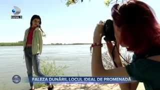 Faleza Dunării, locul ideal de promenadă