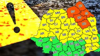 VIDEO - Cod portocaliu de ploi torențiale. Alertă meteo de la ANM pentru jumătate de țară - HARTA