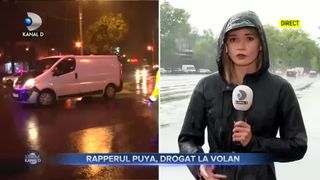 Rapperul Puya, drogat la volan