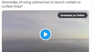 Rusia a folosit un submarin diesel în Marea Neagră pentru a viza ţinte ucrainene cu rachete de croazieră de tip Kalibr