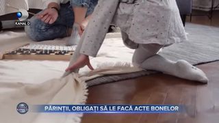 Părinții, obligați să le facă acte bonelor