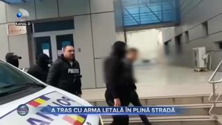 A tras cu arma letală &icirc;n plină stradă