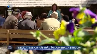 Delicatese cu păstrăv &icirc;n Dumbrava Sibiului