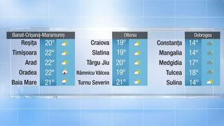 Meteo prânz 03.05.2022