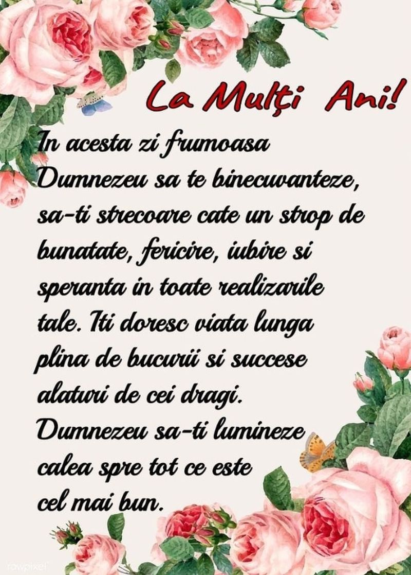 Exemple de urări de ziua de naştere: Cele mai frumoase mesaje cu La mulţi ani!