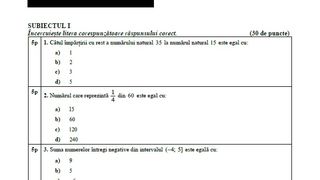 teste antrenament evaluarea națională 2022