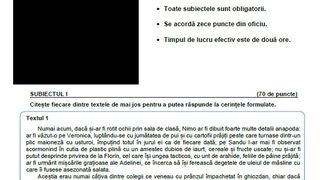 teste antrenament evaluarea națională 2022