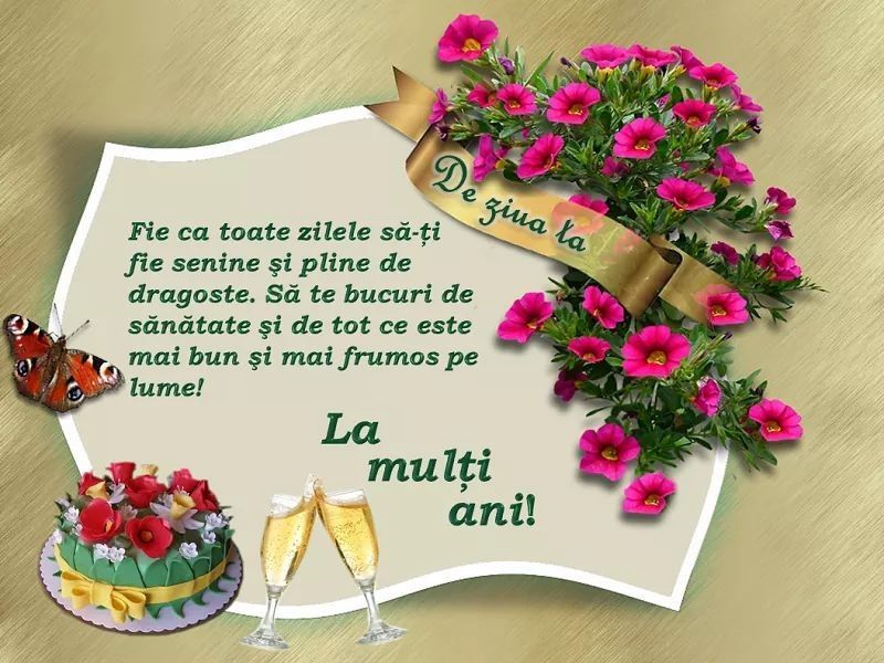 urări și mesaje de la mulți ani
