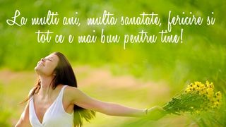 urări și mesaje de la mulți ani