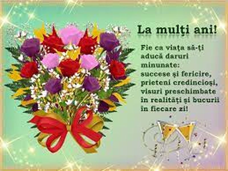urări și mesaje de la mulți ani