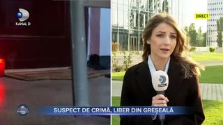 Suspect de crimă, liber din greșeală