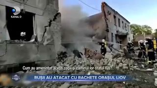Rușii au atacat cu rachete orașul Liov