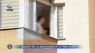 Salvat de la sinucidere în ultima clipă
