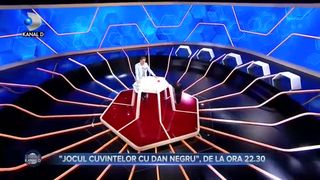 ”Jocul cuvintelor cu Dan Negru”, de la ora 22.30