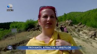 Trovanții, atracția turiștilor