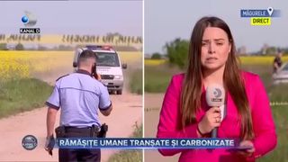 Ramasite umane transate si carbonizate