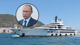 VIDEO | Super-iahtul lui Vladimir Putin, confiscat în Italia