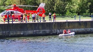 O femeie a căzut în Canalul Dunăre-Marea Neagră, la Medgidia. Elicopterul SMURD, intervenție de urgență