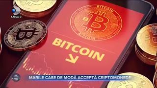 Marile case de modă acceptă criptomonede