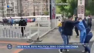 Nu e film, este politica zero Covid din China