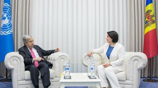 Vizita șefului ONU în Moldova