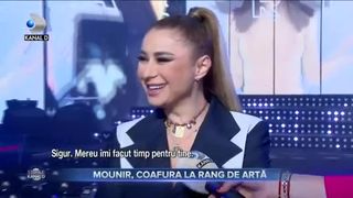 Mounir, coafura la rang de artă