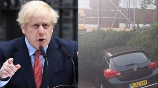 Un șofer a intrat cu mașina în casa lui Boris Johnson. Locuința valorează 1,3 milioane de lire sterline