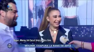 Mounir, coafura la rang de artă