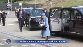 Regina, prima absență după 59 de ani