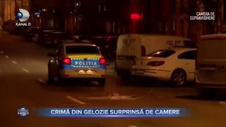 Crimă din gelozie surprinsă de camere