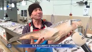 S-a scumpit și peștele