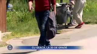 Cu geaca, la 30 de grade