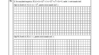 modele subiecte matematică evaluare națională