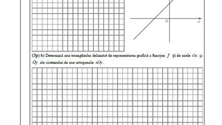 modele subiecte matematică evaluare națională
