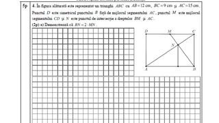 modele subiecte matematică evaluare națională
