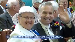 50 De ani de căsnicie, cu respect și mai puțină ceartă