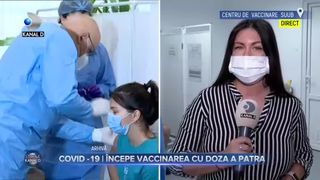 Covid-19 - Începe vaccinarea cu doza a patra