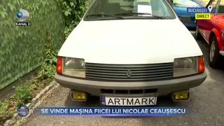Se vinde mașina fiicei lui Nicolae Ceaușescu
