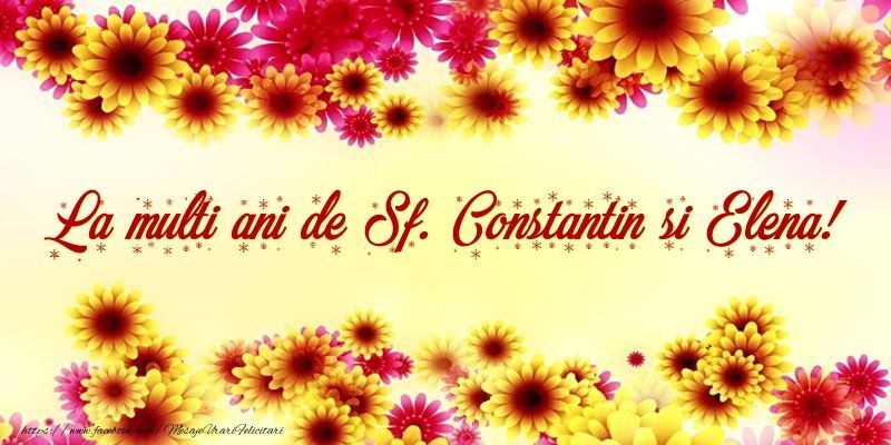 mesaje, urări și felicitări sf. constantin și elena